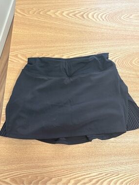 lululemon athletica Black Active Skort with Built-In Short
